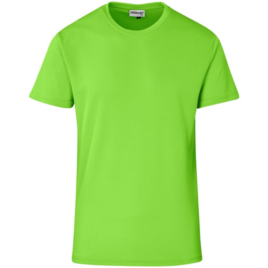 Mens All Star T-Shirt Lime Front